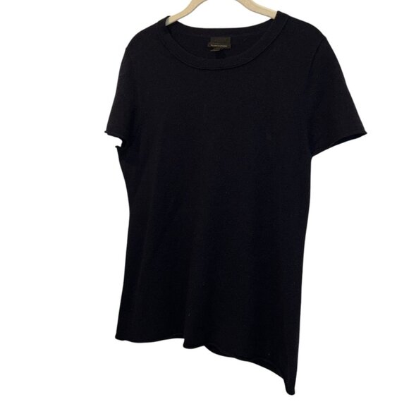 j. crew COLLECTION blue ITALIAN 100% Cashmere shortsleeved TSHIRT sweate… - Picture 1 of 3